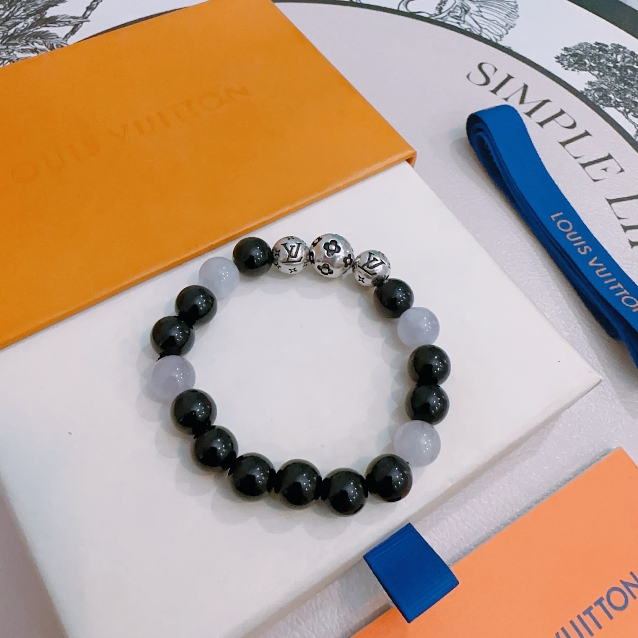 Louis Vuitton Beaded Bracelet
